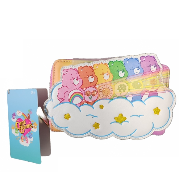 Loungefly Handbags - Loungefly Care Bears Zip Around Wallet